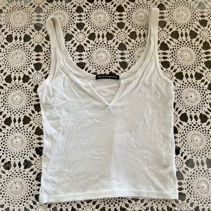 Brandy Melville White Tank “Richie Tank”
